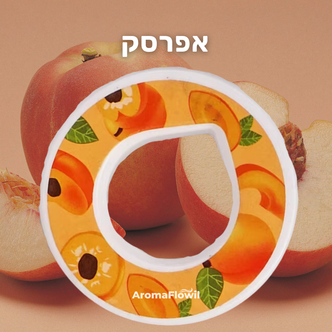 Aromix - מארז X5 קפסולות אפרסק - AromaFlowil